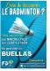 Venez découvrir le BADMINTON